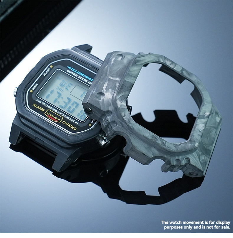 Casio Watch G-Shock Dw-5600 - カーボンファイバー修正時計ケース カシオ G-SHOCK DW-5600 DW-5610 GMW-B5000
