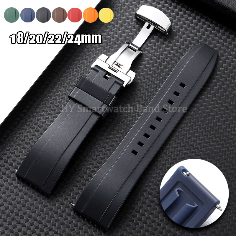 18 ミリメートル 20 ミリメートル 22 ミリメートル  - Suede Strap Watch のレビューと価格
