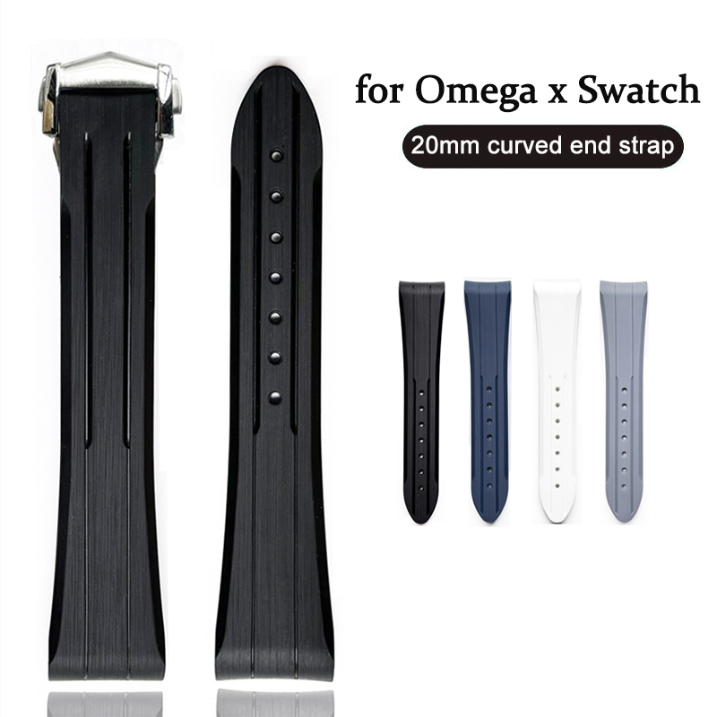 20mm ラバーストラップ オメガ X スウォッチ ムーンス - Omega Watch Speedmaster のレビューと価格