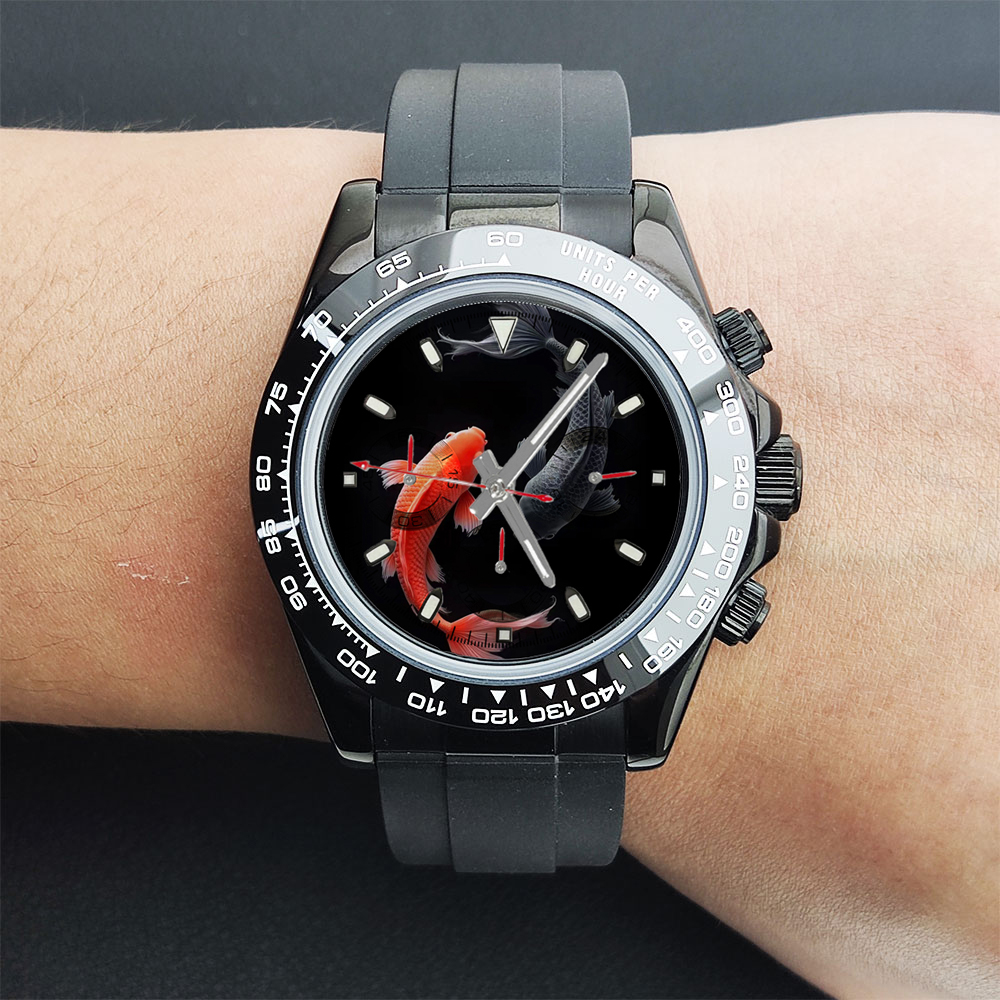 カスタマイズされたクリエイティブVK63腕時計 39.3mm - Stainless Bracelet Diver のレビューと価格