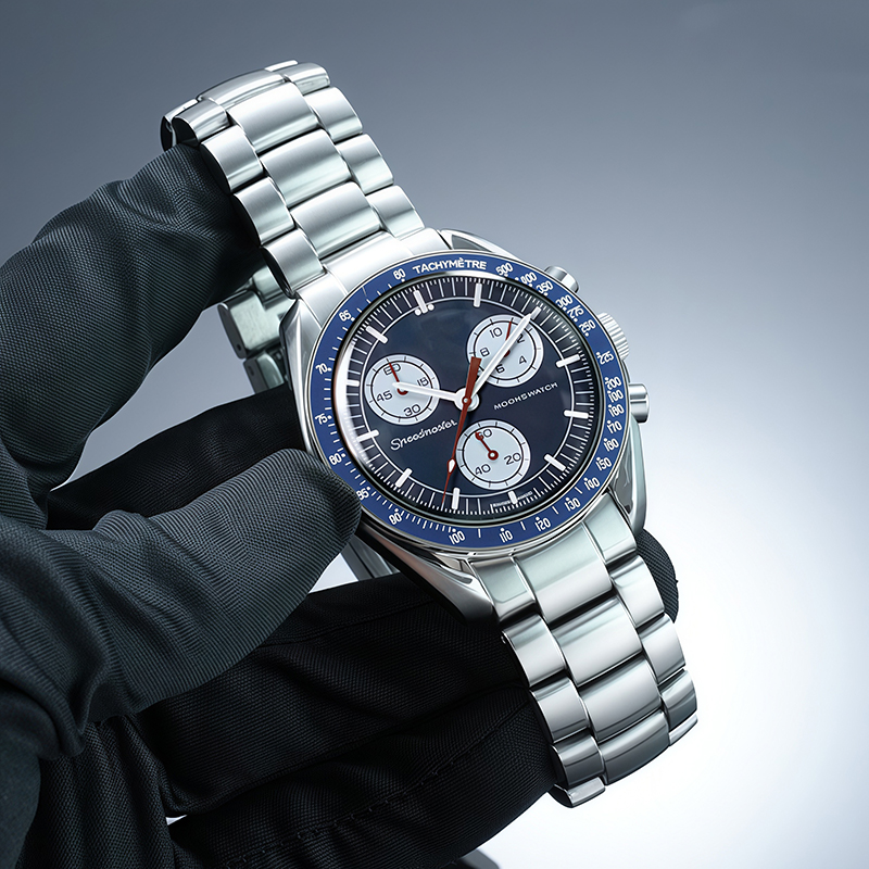 ステンレススチール製ムーンウォッチケース改造キット SWAT - Omega Watch Speedmaster のレビューと価格