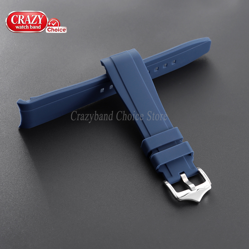 20mm22mm ロレックス用ラバーストラップ DW 用カシ - Rubber Strap Diver のレビューと価格