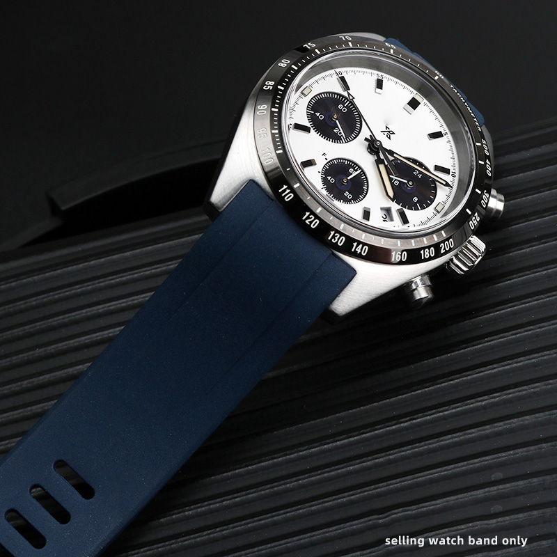 男性用の柔らかい防水時計ストラップ,湾曲した端,パンダのゴム - Seiko Watch Prospex のレビューと価格