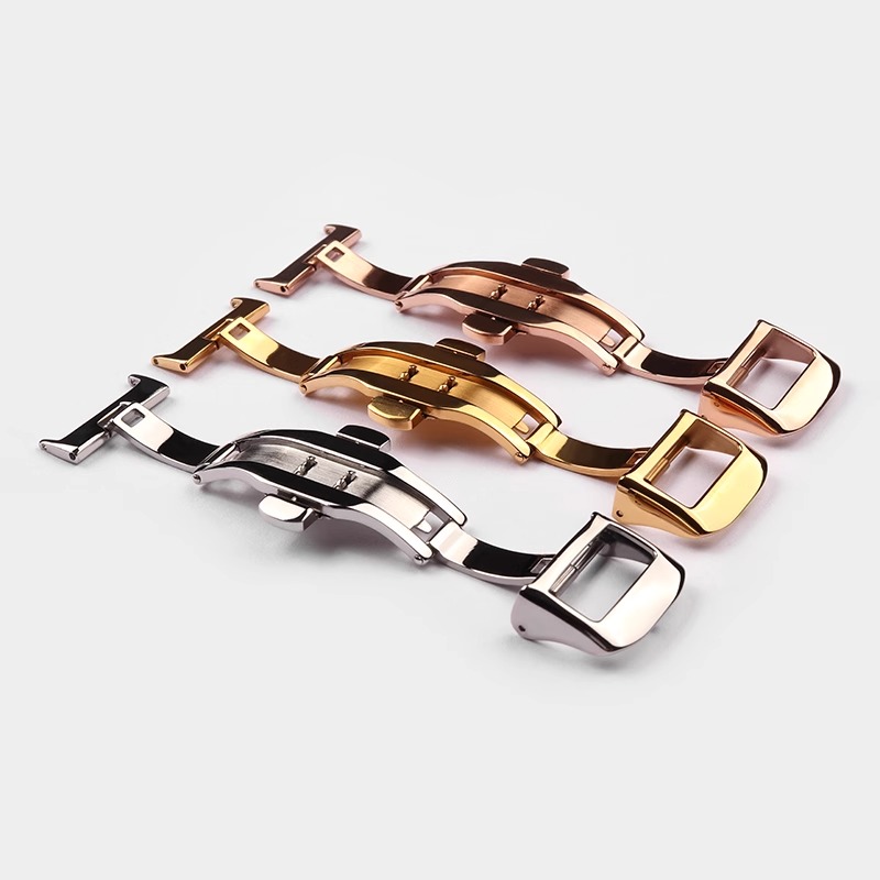 16/18/20 ミリメートル展開バタフライバックルイェーガ - Butterfly Clasp Deployant のレビューと価格