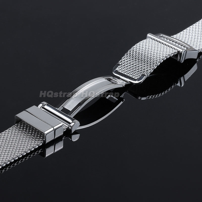 ミラネーゼメッシュ時計バンド IWC パイロット用ステンレス - Mesh Strap Metal のレビューと価格