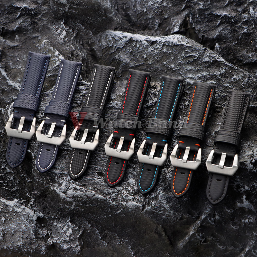 帆布ナイロン時計ストラップ 20 ミリメートル 22 ミリメ - Canvas Strap Watch のレビューと価格
