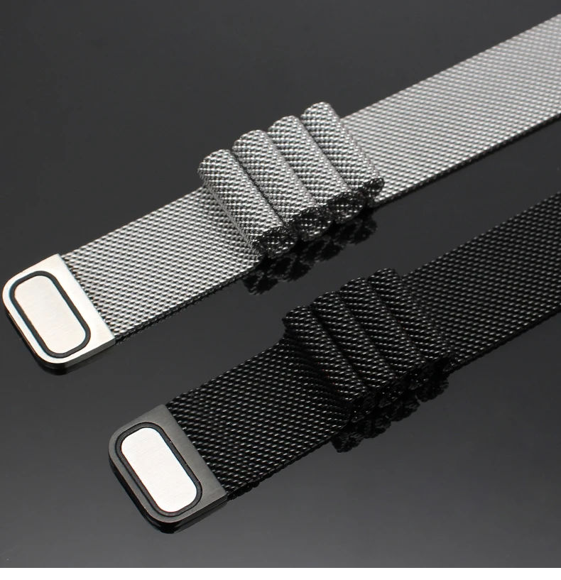 Huawei時計用ミラネーゼバンド,スマート磁気ループ,ステ - Milanese Loop Magnetic のレビューと価格