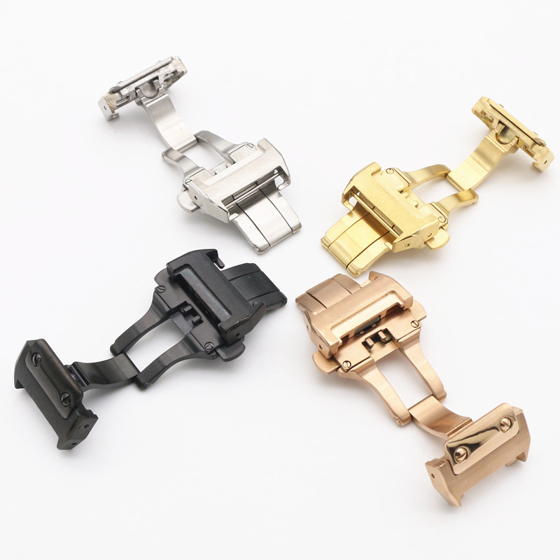 高品質 18 ミリメートル 21 ミリメートル時計バックル  - Butterfly Clasp Deployant のレビューと価格